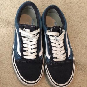 Dark blue vans